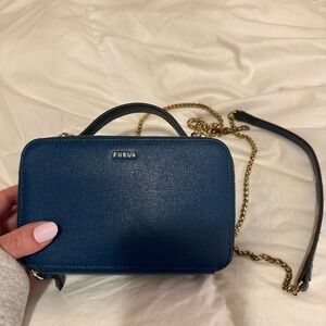 Furla Blue Crossbody Bag